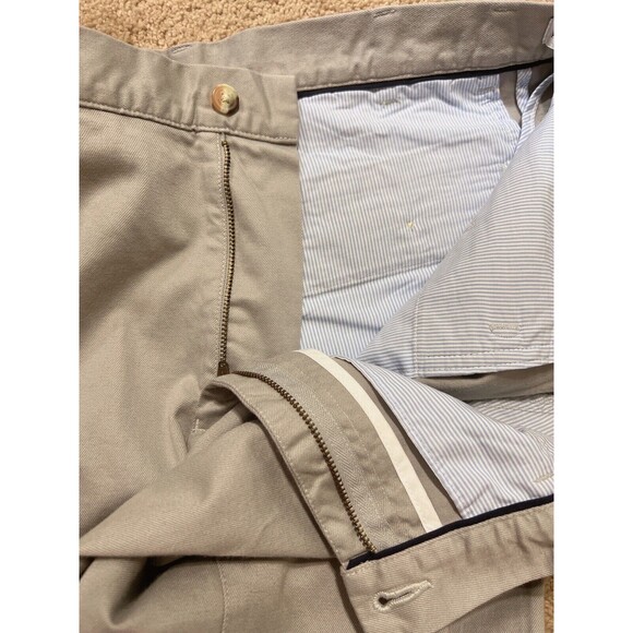 Peter Millar Crown Chino Golf Pants Size 32 Grey Pockets Cotton Blend $175 NWT - Picture 4 of 8